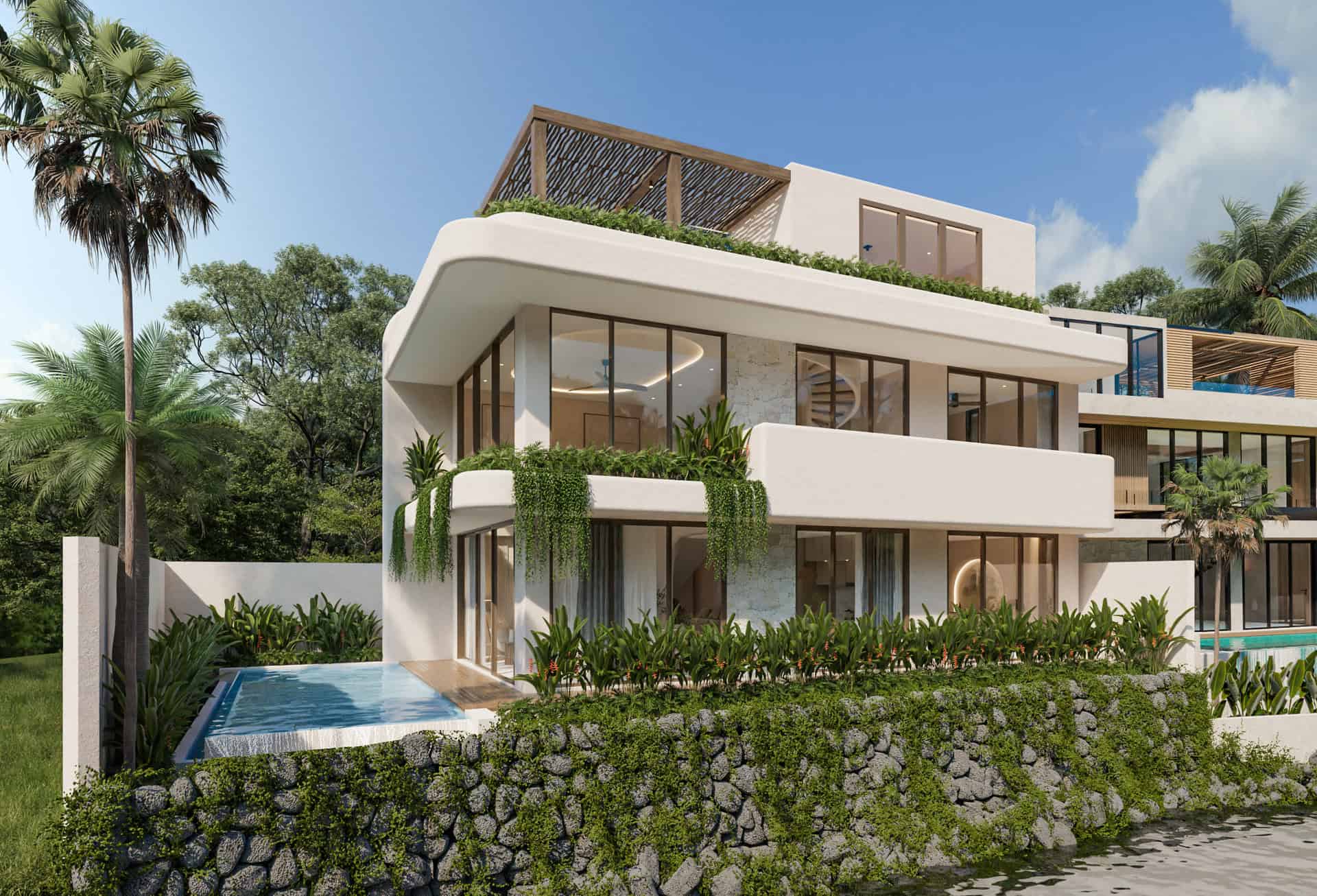 OFFPLAN 3 BEDROOM VILLA FOR SALE LEASEHOLD IN PERERENAN BE-1228 